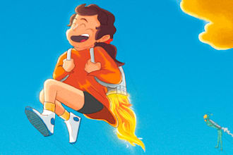 create beautiful and cozy childrens illustrations