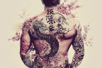 crafting unique japanese tattoo designs for you