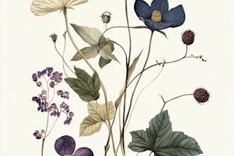 make your botanical illustration art for you