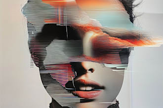 turn memories or colors into abstract digital art wallpapers