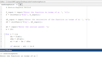 provide expert matlab coding for numerical analysis and simulations