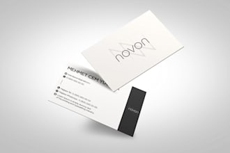 design stylish, unique, business card or transparent plastic business ca