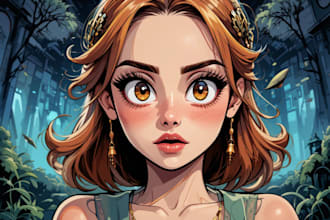 create comics and cartoon illustrations