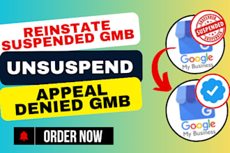 approve appeal and unsuspend google business listing suspension reinstate gmb