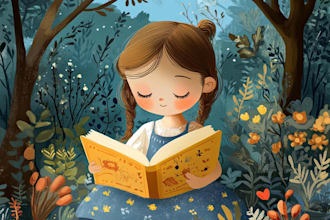do colouring book illustrations for children and adults