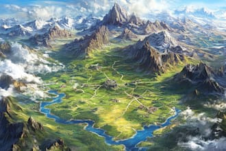 make a fantasy map for your dnd game