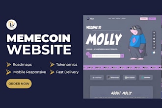 crypto website crypto website development crypto meme website meme coin website