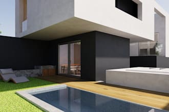 remodel landscape lawn, be your real estate, virtual house staging, ultra render