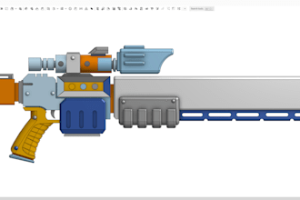 3d model or design parts in cad