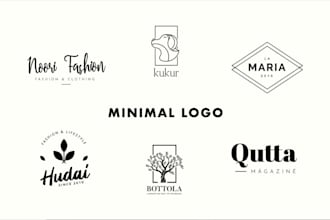 design clean and minimal business logo design
