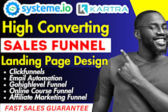 build landing page sales funnels system io converting clickfunnels gohighlevel