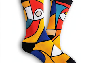 create a custom and unique socks design