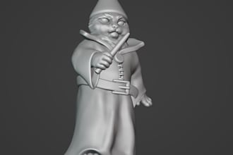 sculpt 3d miniature model, action figure digital sculpting, zbrush, daz 3d print