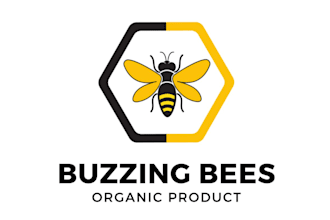 do make an modern bee logo
