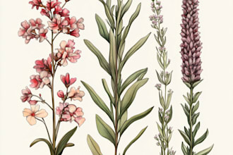 design the best botanical illustration for you