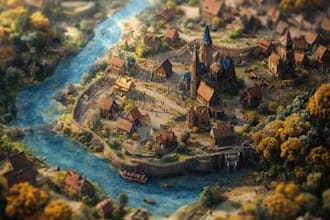 generate custom fantasy maps for your tabletop adventures