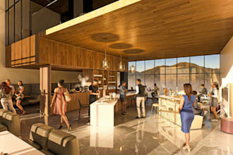 create high quality architectural renders