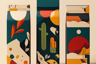 create supplement label design and product packaging