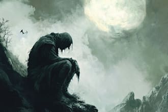 create  your horror, thriller, scifi, fantasy book cover