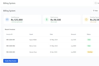 build full stack mern react node js mongodb websites with design and API