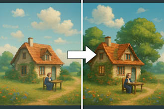 create stunning ai generated images and upscale them