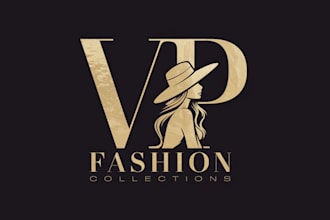 create a modern and creative fashion logo design