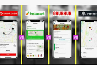 create automated instacart bot, doordash bot, batch grabber bot, shopper bot