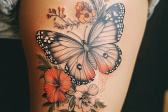 do custom tattoo any tattoo design, tattoo artist