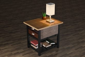 design realistic 3d models for products