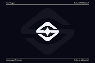design a minimalist initial or lettermark logo