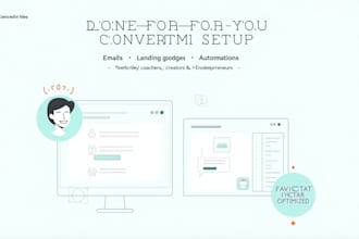 create convertkit email newsletter kit email sequence landing page automation