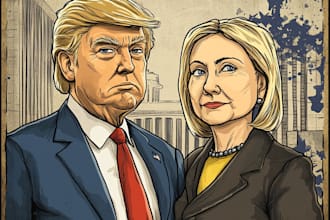 create political cartoons illustrations