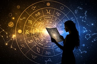 do astrology reading using your birth date time and location