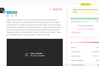 help you launch a successful crypto presale token