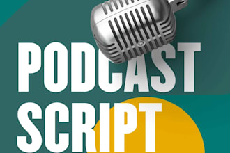 make your podcast script within 24 hours