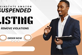 reinstate amazon account fix section 3 suspension appeal letter listing poa