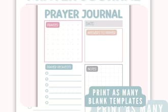 prayer journal, scriptures, prompts, strengthen daily devotion, spiritual guides