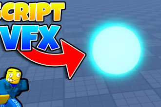 be your professional roblox vfx developer ui, gui ai and lua scripter