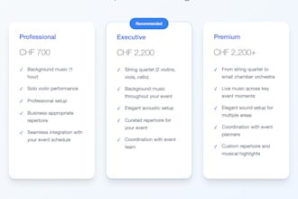 build sleek landing page and write converting web copy