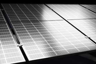 design photovoltaic module with pvsyst,2d layout, solar panel rendering, archviz