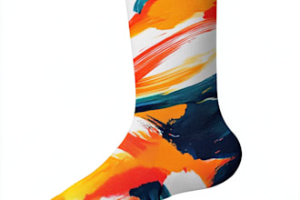 create an unique socks design for your brand