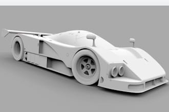 3d car modeling for 3d printing game development  3d truck model cab design