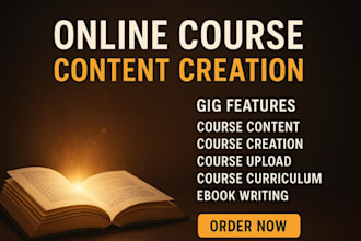 create ebook online course content teachable course creation workbook design