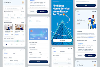 build handyman app, laundry app, booking app, home service app, on demand app