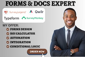 setup surveylegend qwilr integration surveymonkey upforms automation typeform