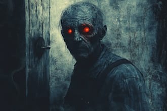 design horror book cover, ebook cover with free