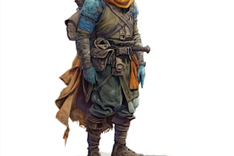 design an dnd character art and dnd character art