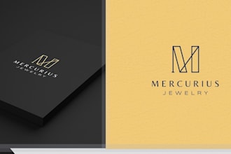 design a modern logo for your jewelry or fashion brand