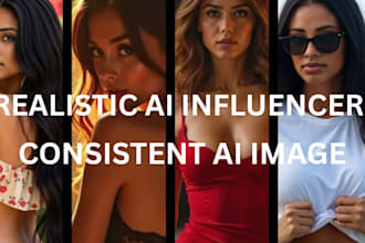 do flux ai realistic ai model influencer consistent face for instagram, fanvue