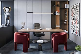 redesign 3d office interior,3ds max,cgi design commercial architecture rendering